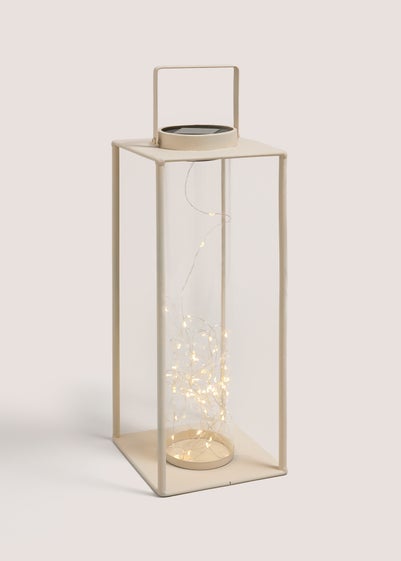 Cream Solar Lantern