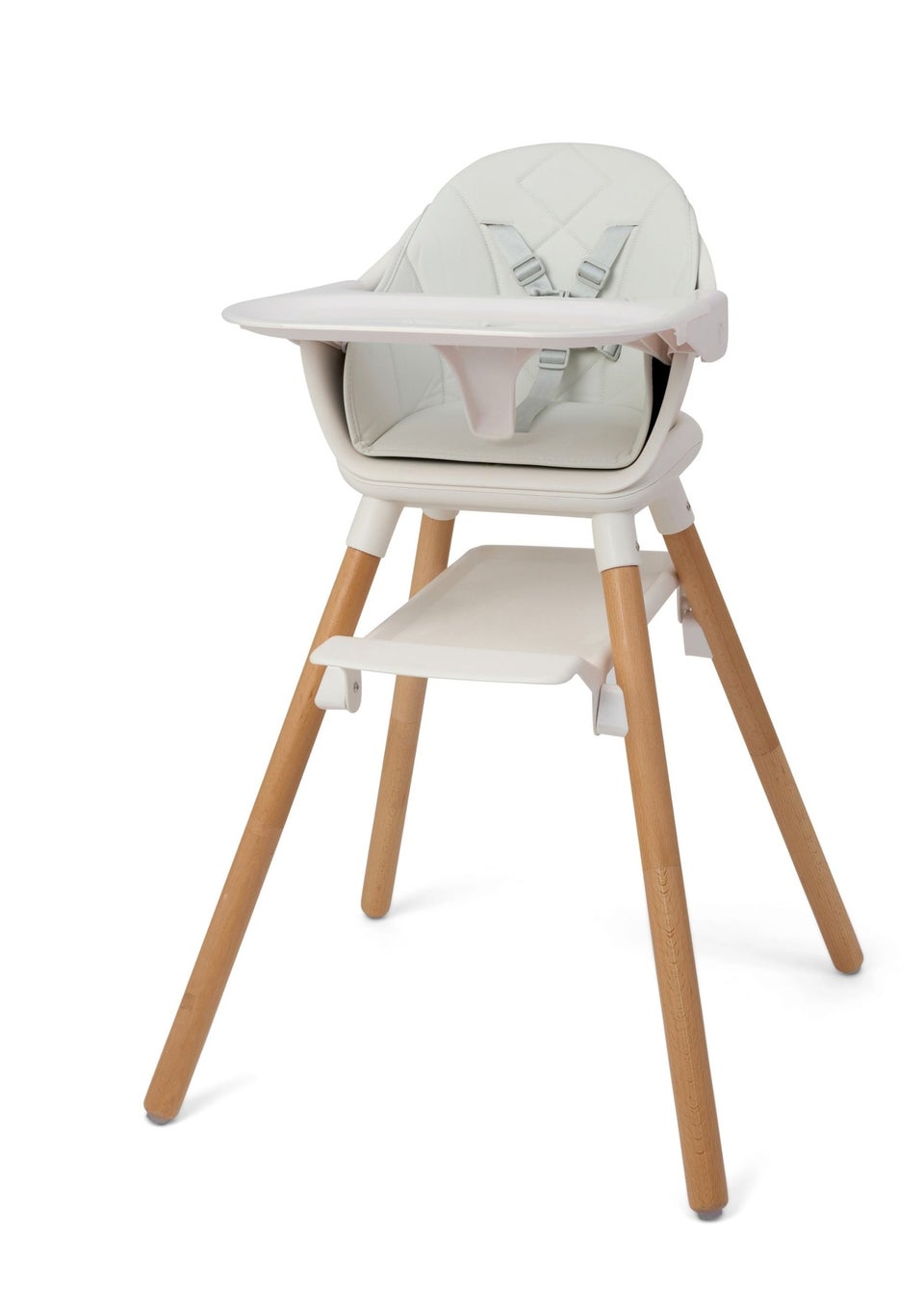 Clair de Lune 6 in 1 White High Chair